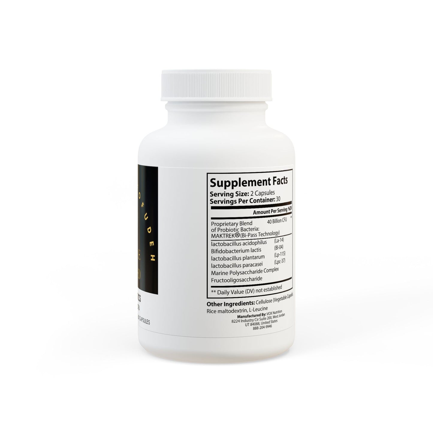 Probiotics Supplement (60 Capsules)