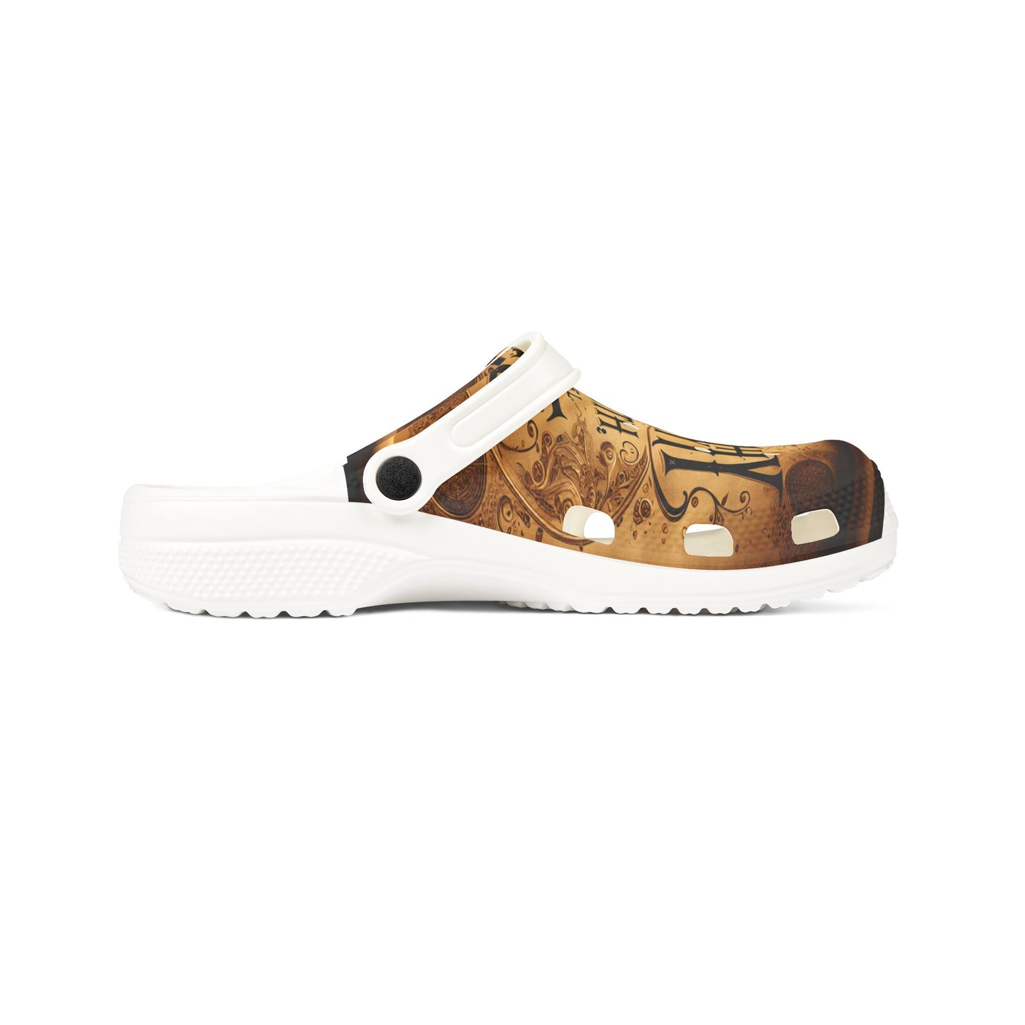 Stylish EVA Foam Rubber Shoes - "I Am Worthy The Truth" Design