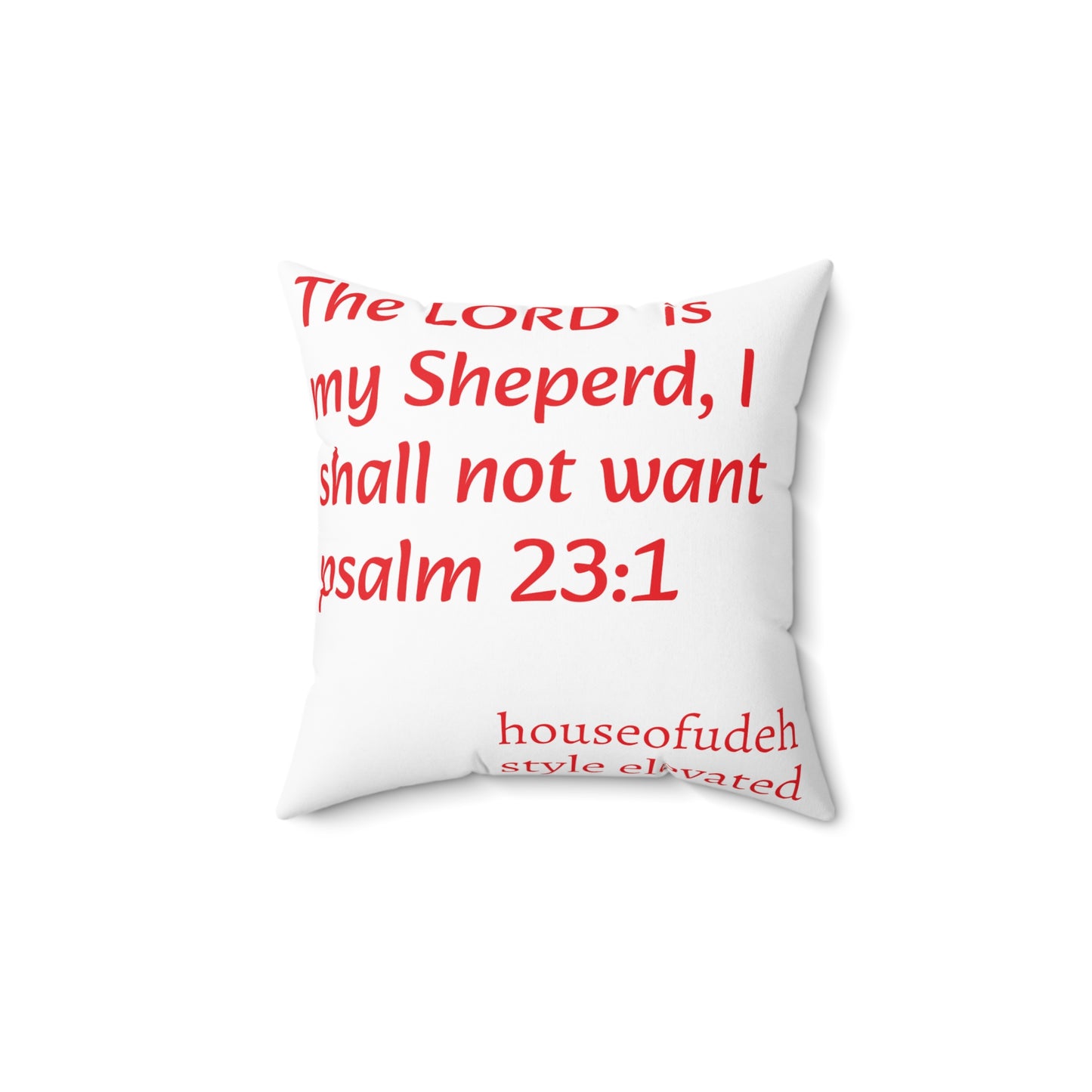 Spun Polyester Square Pillow
