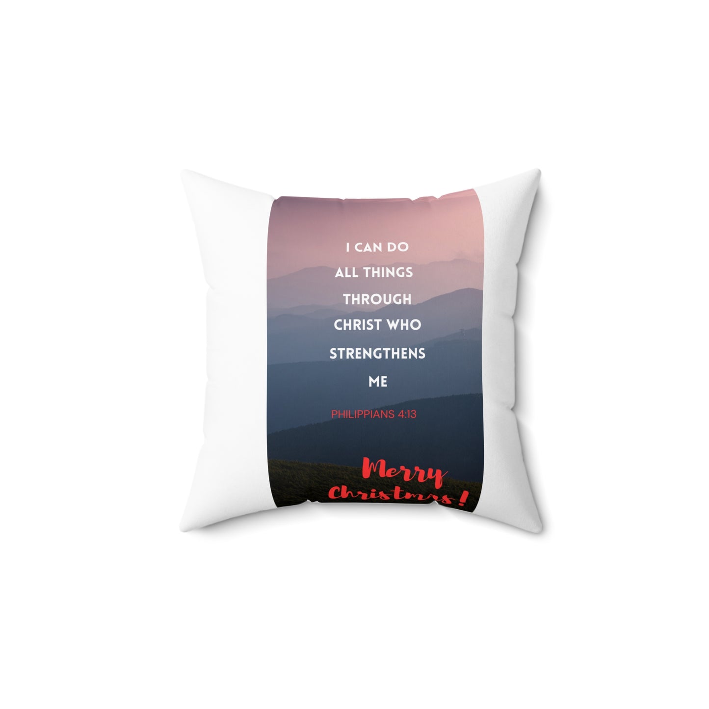 Spun Polyester Square Pillow