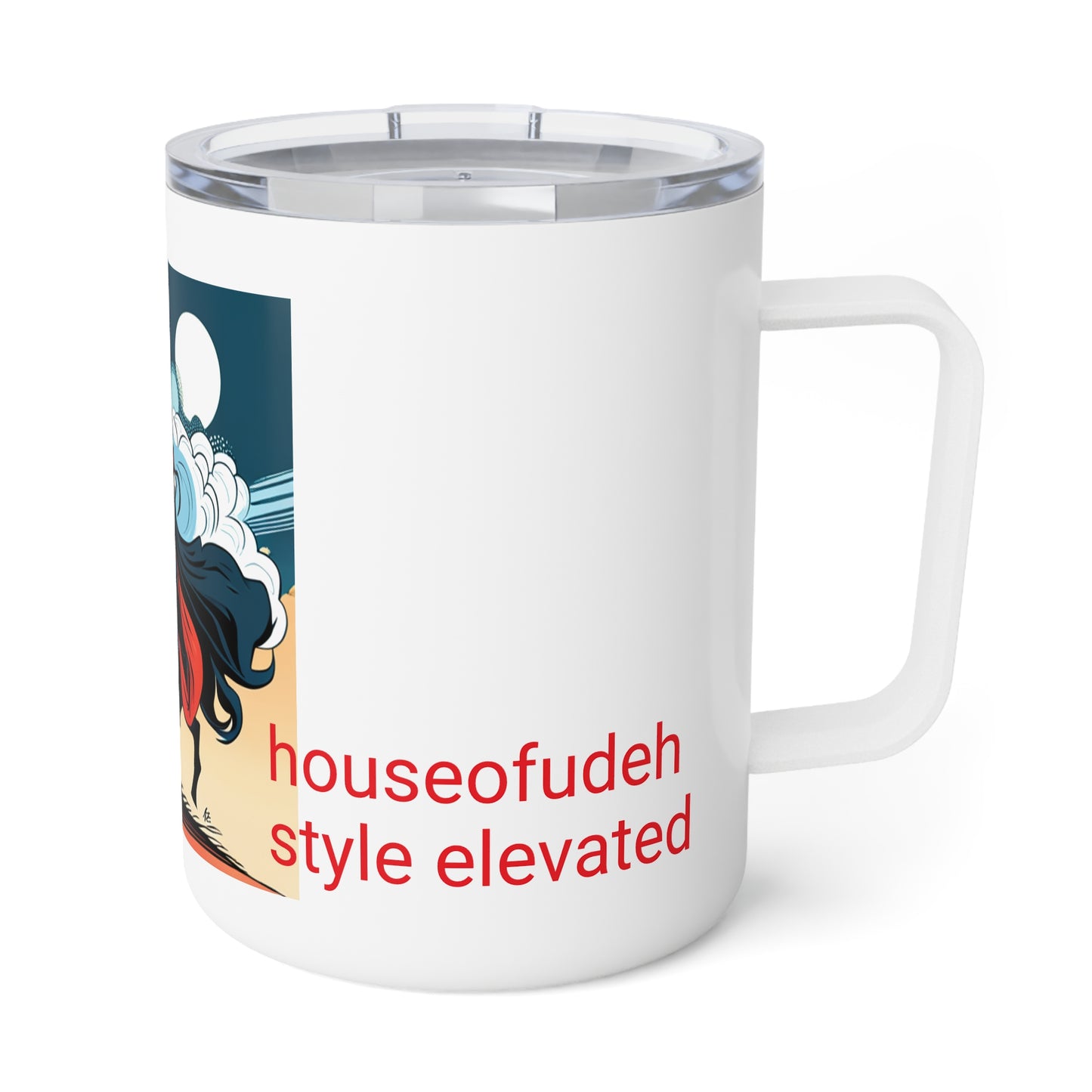 Insulated Coffee Mug, 10oz