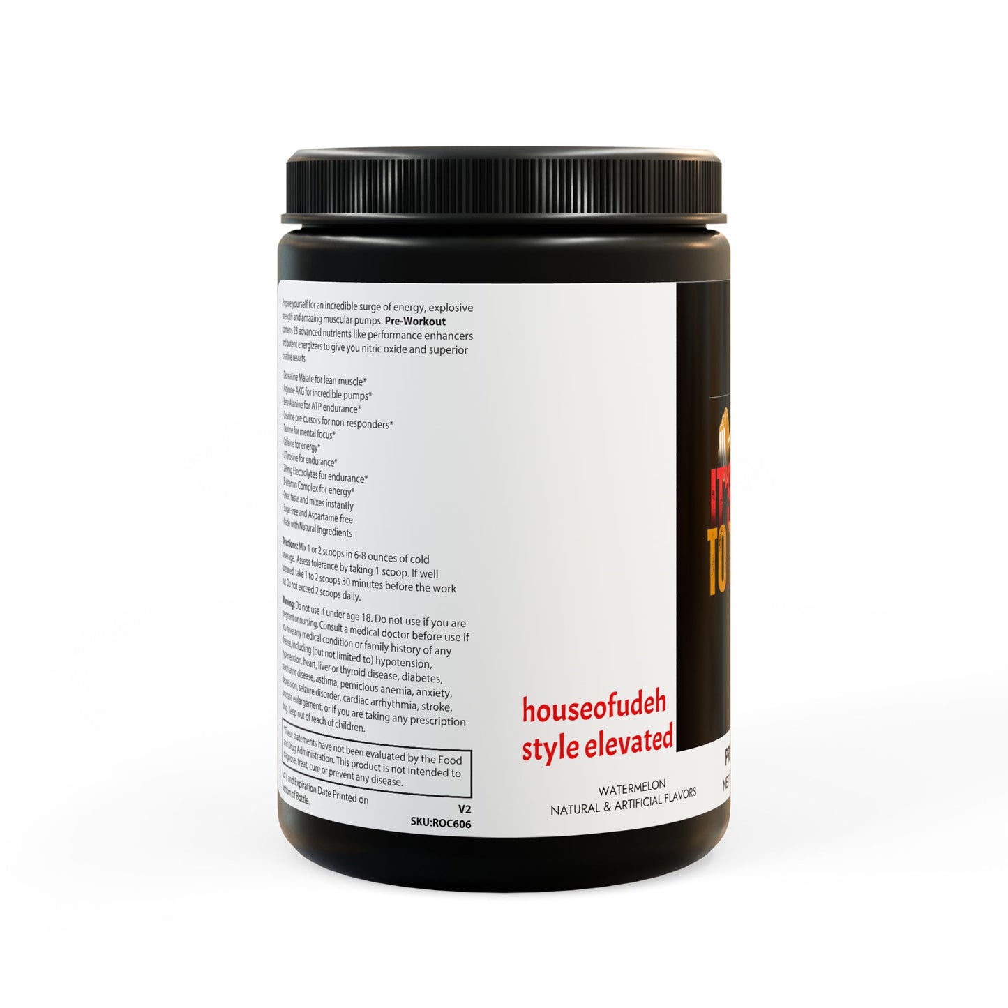 Pre-Workout Supplement, Watermelon (300g, 10.58oz)