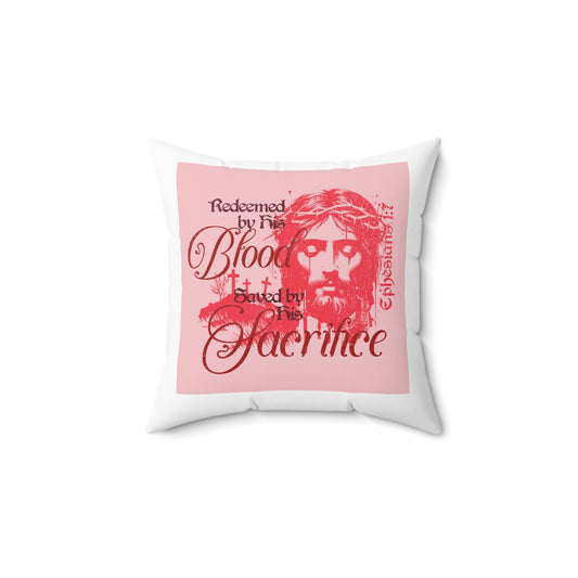 Spun Polyester Square Pillow
