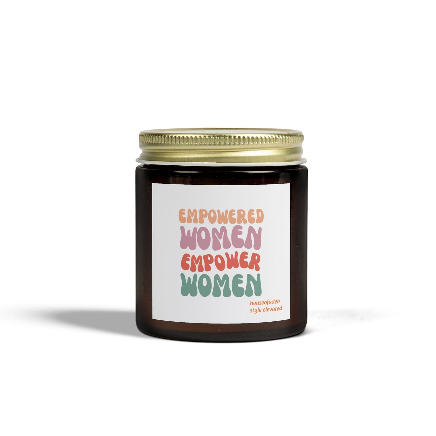 Scented Coconut Apricot Candles (4oz, 9oz)