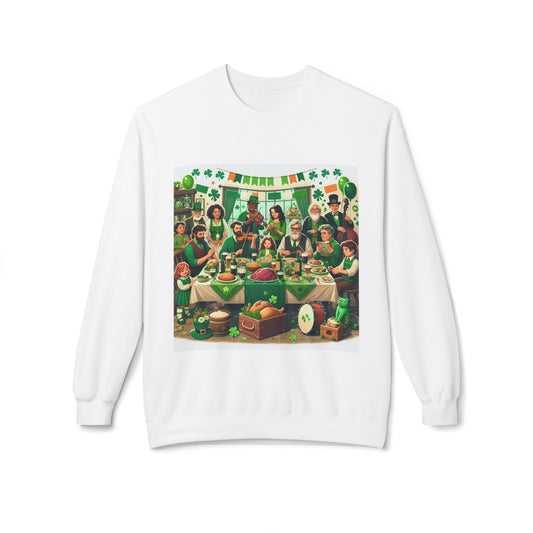 St. Patrick's Day Celebration Sweatshirt - Unisex Midweight Fleece