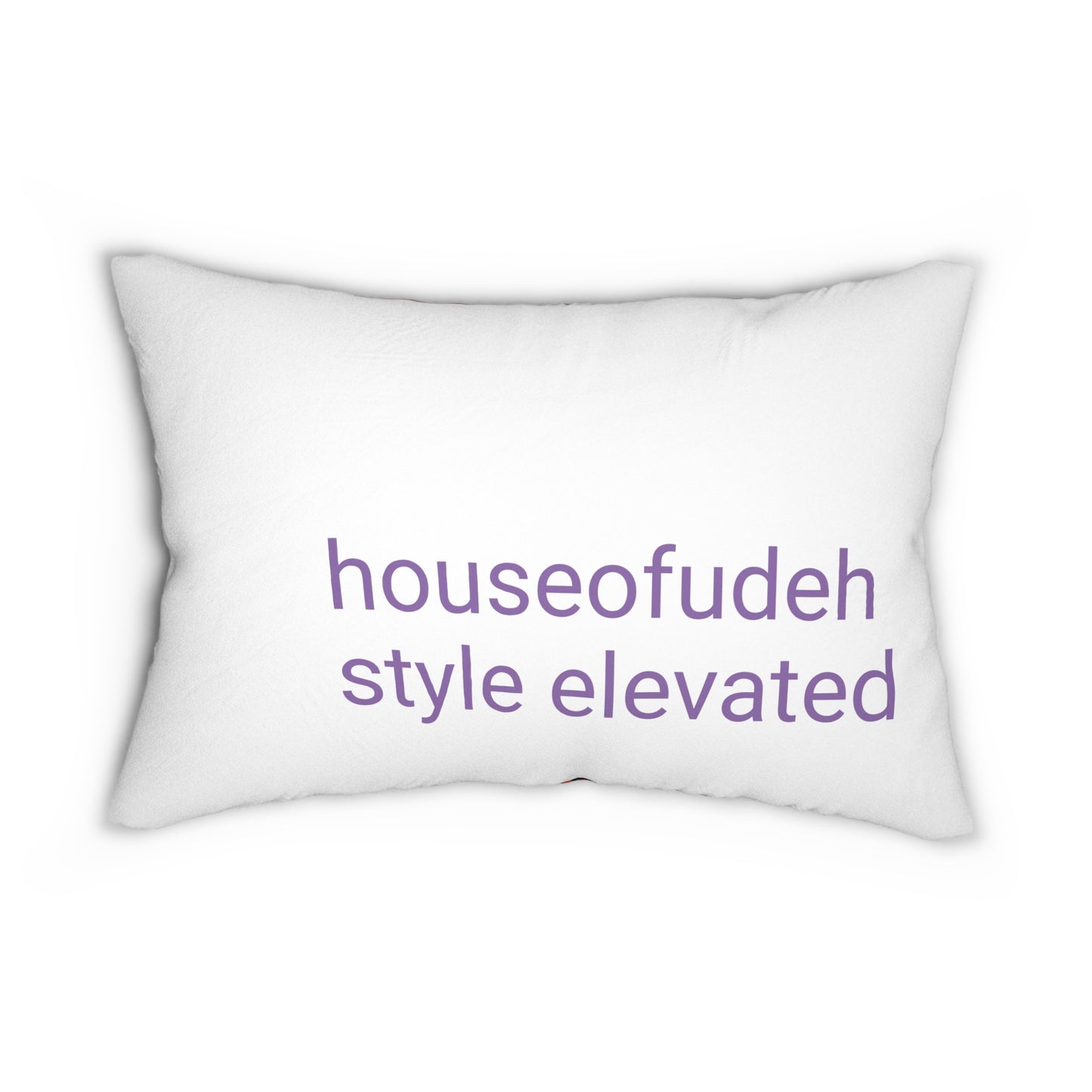 Spun Polyester Lumbar Pillow