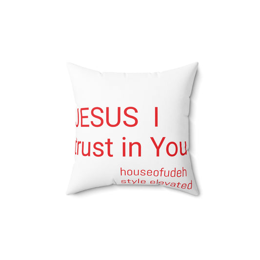 Spun Polyester Square Pillow