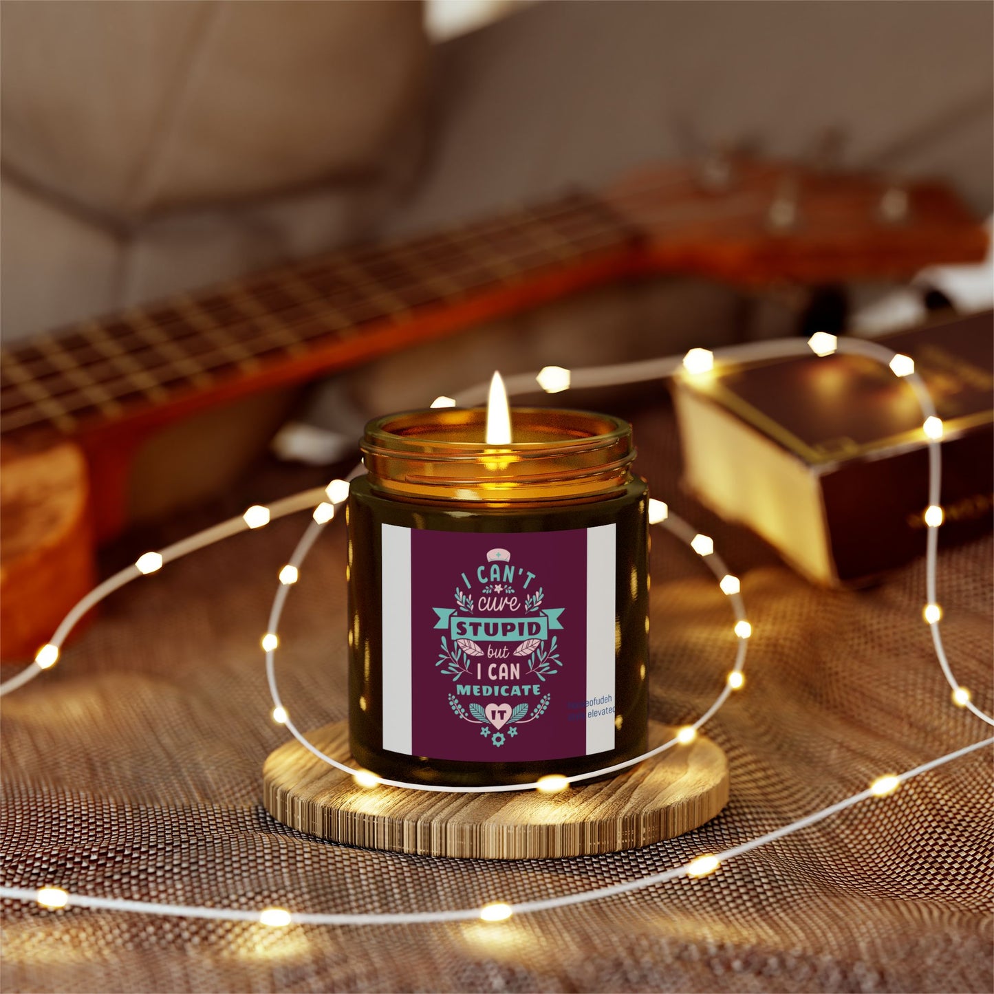 Scented Candles, Coconut Apricot Wax (4oz, 9oz)