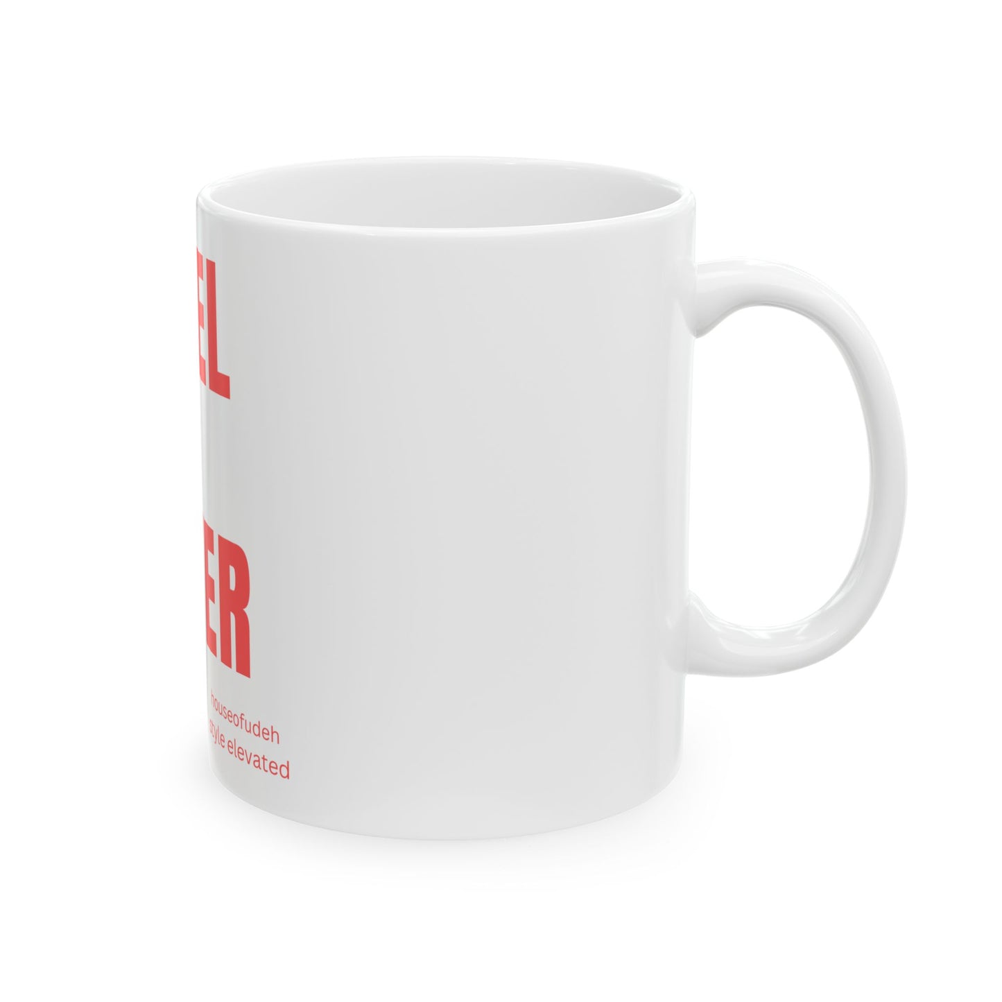 Refuel with Prayer Ceramic Mug | 11oz & 15oz | Inspirational Coffee Cup for Faith Lovers